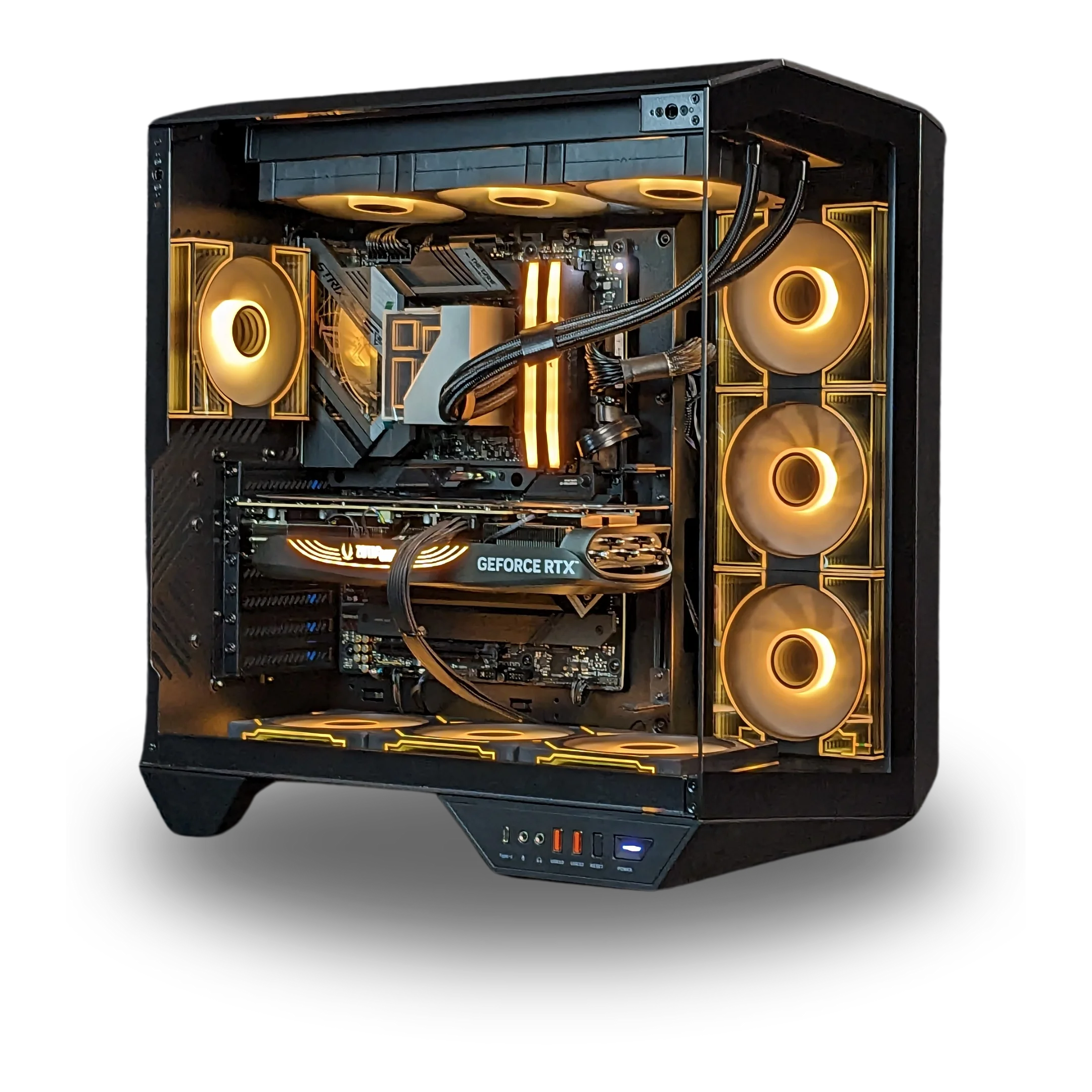 Wali's Tech custom gaming PC build 1, view 1