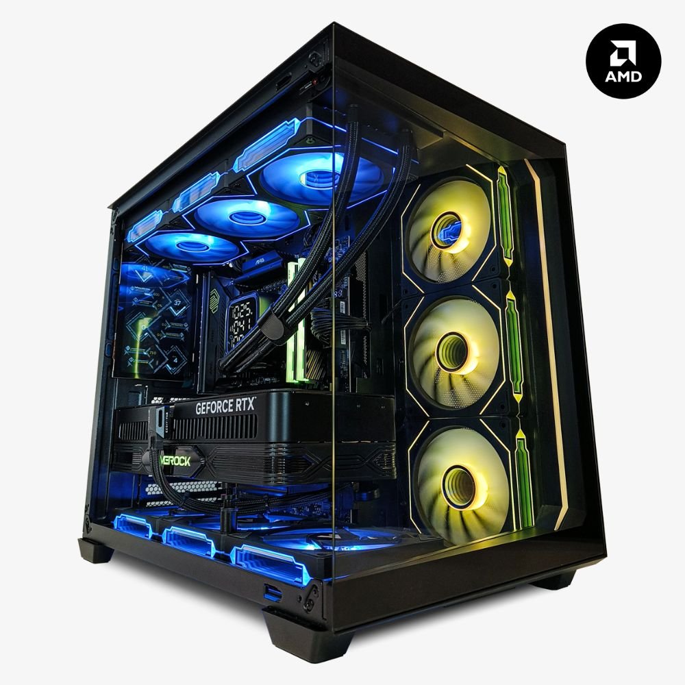 Wali's Tech custom gaming PC build 3, view 2