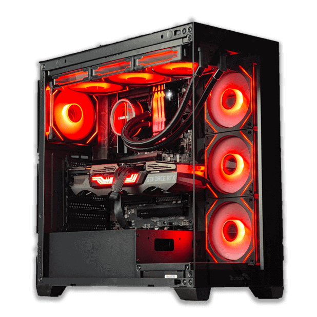 Wali's Tech custom gaming PC build 4, view 2